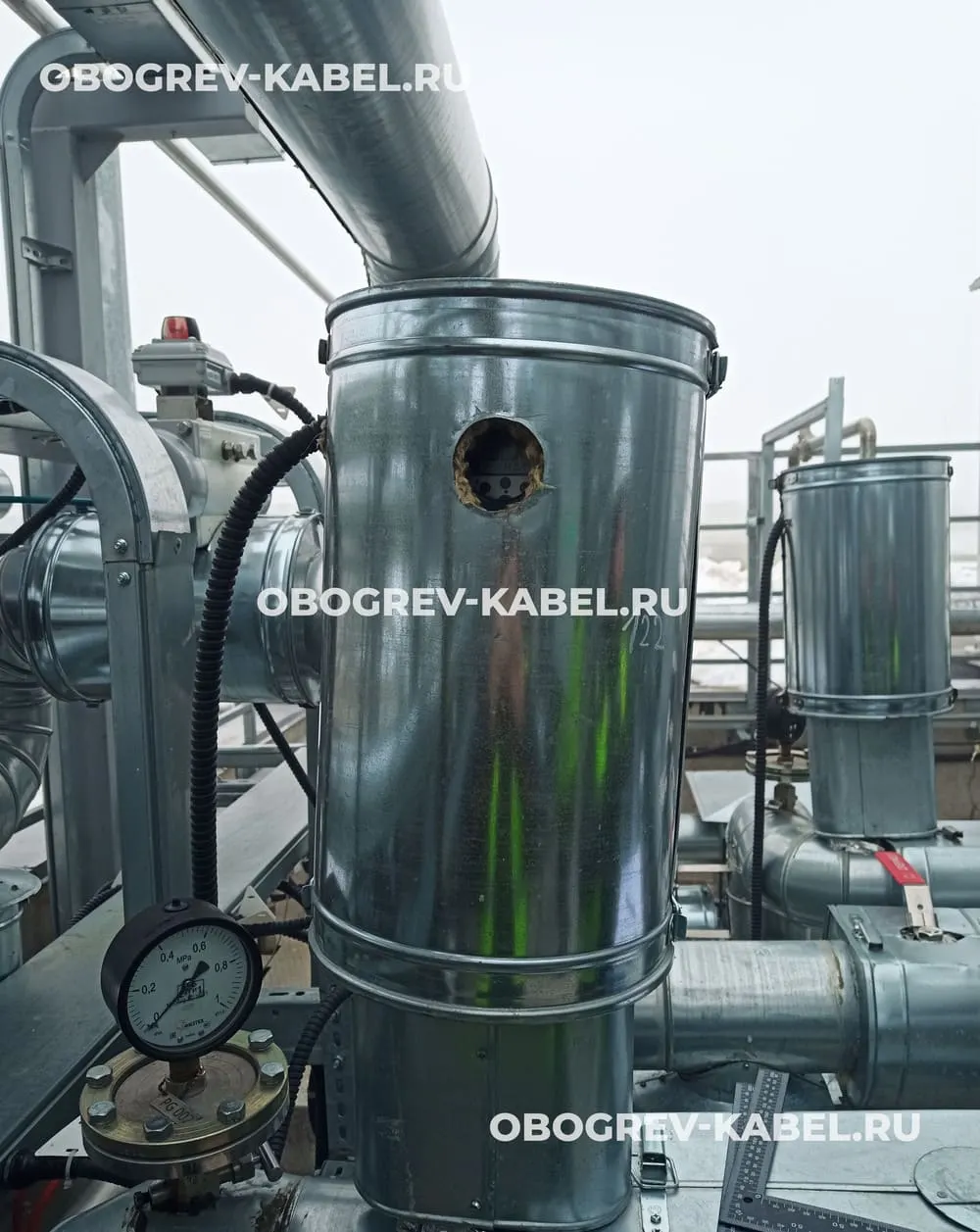 Датчика давления в кожухе