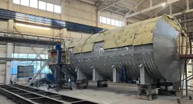 Обогрев горизонтального резервуара на опорах РГСн 200 м3