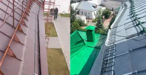 Обогрев кровли и водосточных систем здания музейно-выставочного комплекса