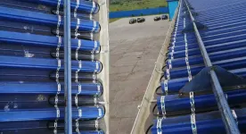 Обогрев кровли производственного здания лесопромышленного комплекса