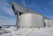 Обогрев резервуара насосной станции очистных 1200 м3