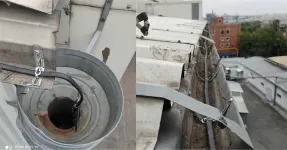 Обогрев водостоков и воронок кровли склада &laquo;Первый хлебокомбинат&raquo;