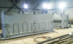 Обогрев прямоугольных горизонтальных емкостей