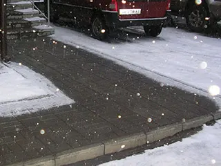 Обогрев тротуаров