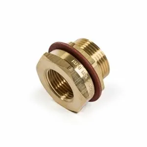 REDUCER-M25/20 (630617-000) Латунный переходник с М25 (внешняя резьба) на М20 (внутренняя резьба) M25 (male) to M20 (female) reducer