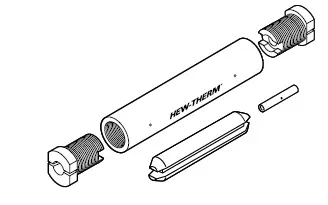 CS-150-2.5-PI (1244-000586) Набор для сращивания греющего кабеля Cable Splice Kit