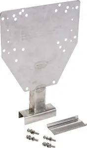 SB-125 (1244-006603) Кронштейн для соединительной коробки / термостата Support Bracket, Stainless Steel, Horizontal/Vertical