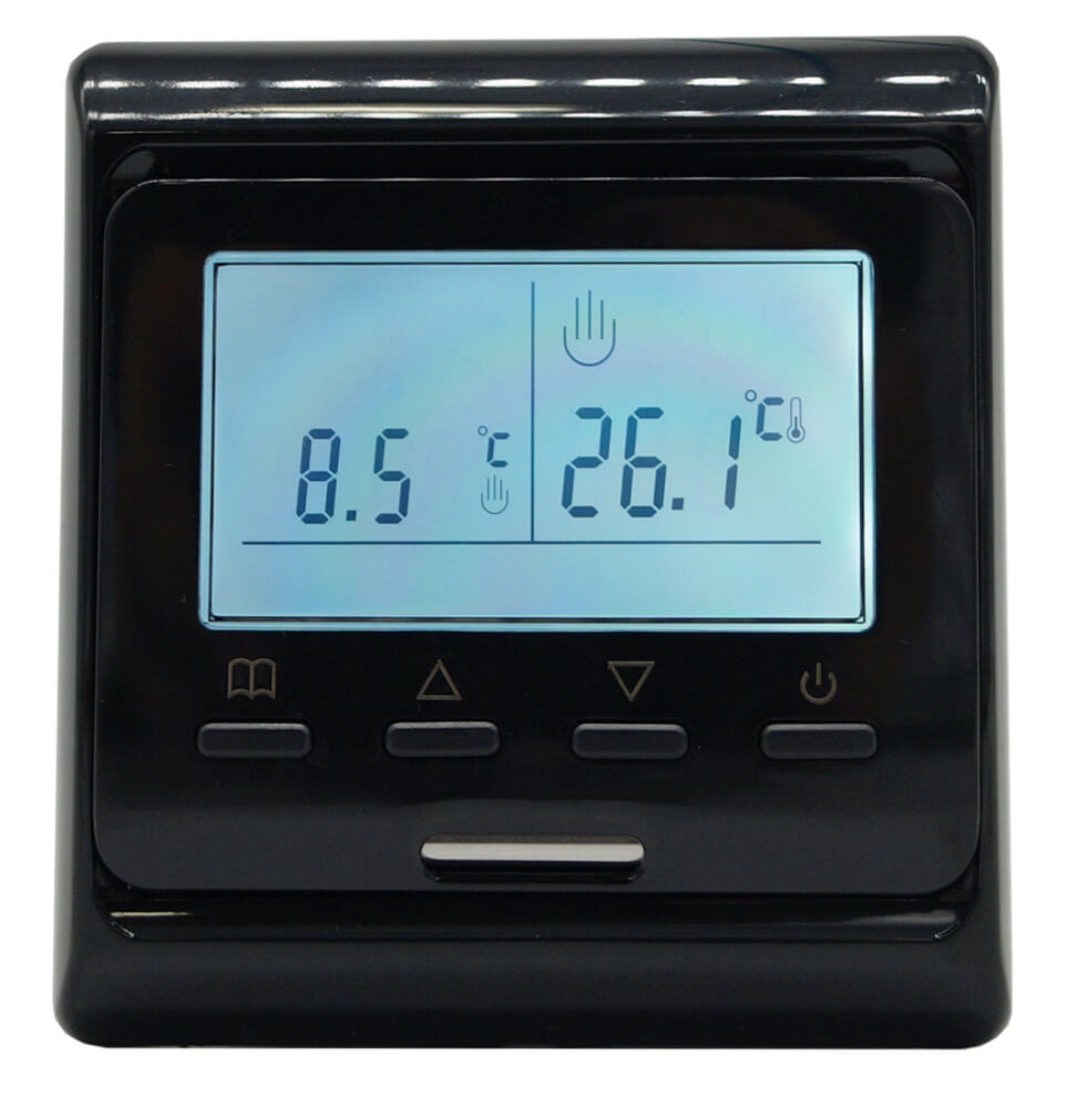 Терморегулятор Menred E51 электронный (черный)