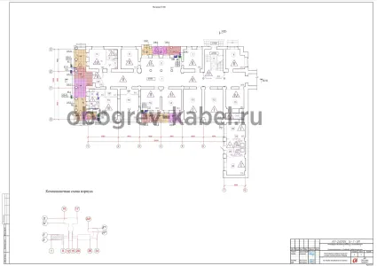 Система электрообогрева лестниц санатория 3
